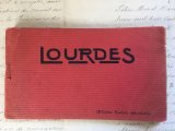 フランス ポストカードBOOK「LOURDES」 ルルド 12枚綴り